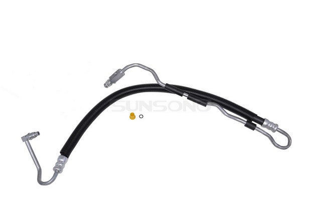Sunsong Power Steering Pressure Line Hose Assembly P/N:3403574 Fits: Ford Thunderbird 1989, Mercury Cougar 1989 - Image 1