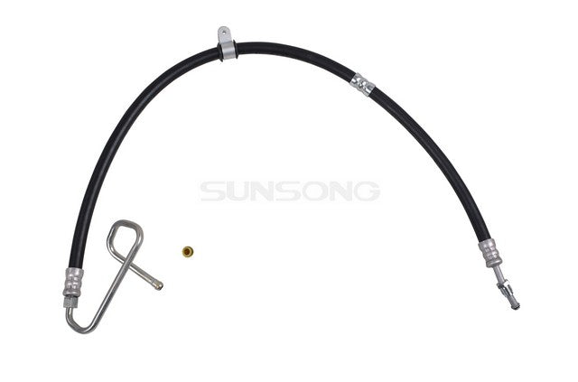 Sunsong Power Steering Pressure Line Hose Assembly P/N:3403600 Fits: Dodge Sprinter 2500 06-03, Dodge Sprinter 3500 06-03, Freightliner Sprinter 2500 06-02, Freightliner Sprinter 3500 06-02, Mercedes-benz Sprinter 05-04 - Image 1