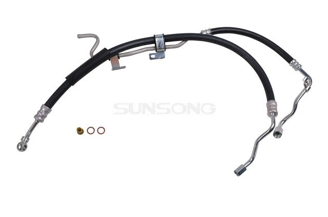 Sunsong Power Steering Hose Assembly P/N:3403656 Fits: Subaru Forester 08-05, Subaru Impreza 07-05 - Image 1