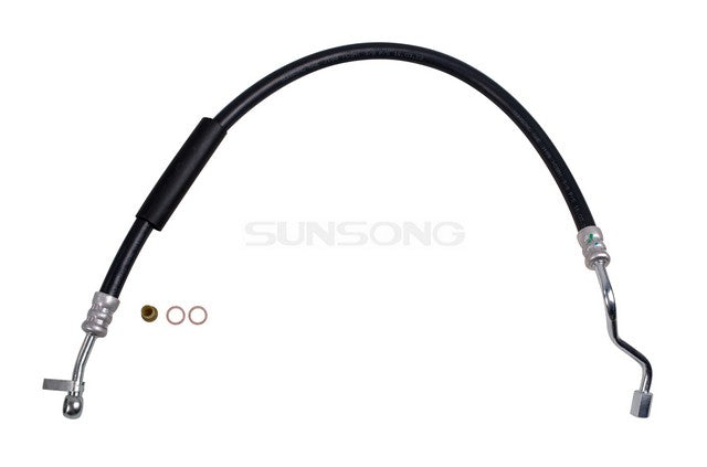Sunsong Power Steering Pressure Line Hose Assembly P/N:3403658 Fits: Subaru Forester 08-05, Subaru Impreza 07-05 - Image 1