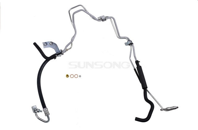 Sunsong Power Steering Hose Assembly P/N:3403677 Fits: Infiniti G25 12-11, Infiniti G37 13-09, Infiniti Q40 2015, Infiniti Q60 15-14 - Image 1