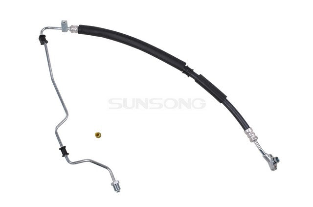 Sunsong Power Steering Pressure Line Hose Assembly P/N:3403694 Fits: Honda Accord 12-08, Honda Accord Crosstour 11-10, Honda Crosstour 2012 - Image 1