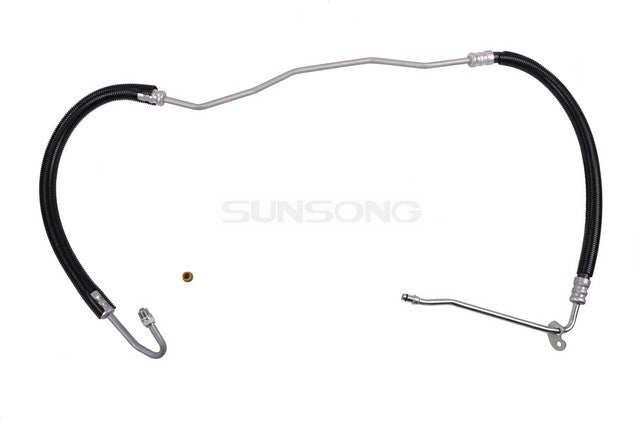 Sunsong Power Steering Pressure Line Hose Assembly P/N:3403698 Fits: Ford F-250 Super Duty 16-11, Ford F-350 Super Duty 16-11, Ford F-450 Super Duty 16-11, Ford F-550 Super Duty 16-11 - Image 1