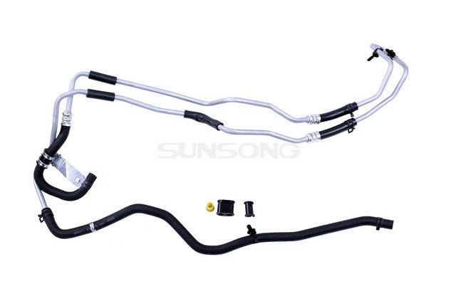 Sunsong Power Steering Return Line Hose Assembly P/N:3403707 Fits: Dodge Caliber 12-07, Jeep Compass 17-07, Jeep Patriot 17-07 - Image 1