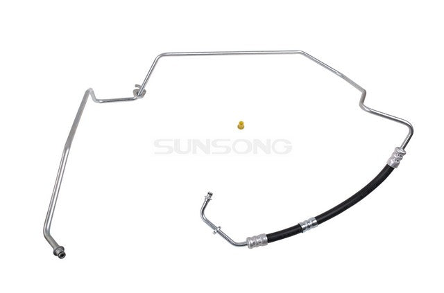 Sunsong Power Steering Pressure Line Hose Assembly P/N:3403709 Fits: Volvo S60 09-05, Volvo S80 06-05, Volvo V70 07-05, Volvo Xc70 07-06 - Image 1