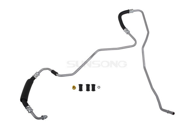 Sunsong Power Steering Return Line Hose Assembly P/N:3403744 Fits: Hyundai Santa Fe 06-01 - Image 1