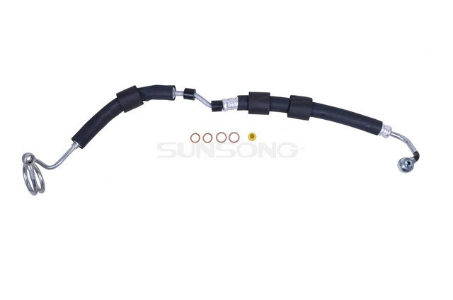 Sunsong Power Steering Pressure Line Hose Assembly P/N:3403756 Fits: Audi A6 11-06, Audi A6 Quattro 11-05 - Image 1