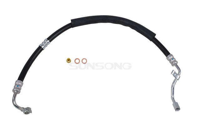 Sunsong Power Steering Pressure Line Hose Assembly P/N:3403787 Fits: Subaru Outback 09-05 - Image 1