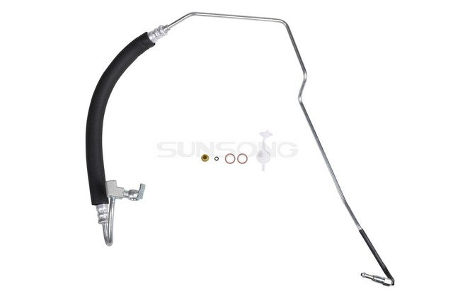 Sunsong Power Steering Pressure Line Hose Assembly P/N:3403828 Fits: Nissan 350z 2006 - Image 1