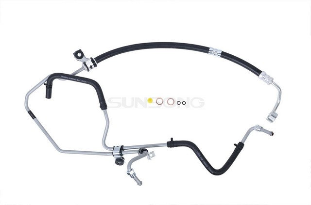 Sunsong Power Steering Hose Assembly P/N:3403900 Fits: Hyundai Genesis Coupe 14-13 - Image 1