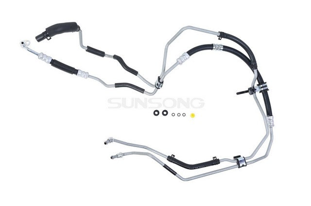 Sunsong Power Steering Hose Assembly P/N:3403938 Fits: Hyundai Equus 13-11, Hyundai Genesis 14-09 - Image 1