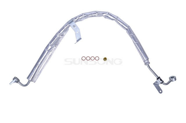 Sunsong Power Steering Pressure Line Hose Assembly P/N:3403953 Fits: Ford Fusion 12-10, Lincoln Mkz 10-07 - Image 1