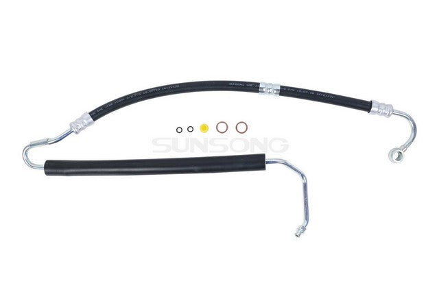 Sunsong Power Steering Pressure Line Hose Assembly P/N:3403957 Fits: Mercedes-benz C240 05-01, Mercedes-benz C320 05-01, Mercedes-benz Clk320 05-03 - Image 1