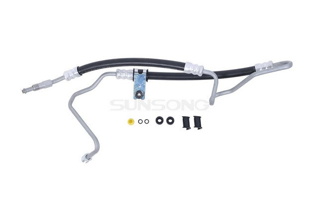 Sunsong Power Steering Pressure Line Hose Assembly P/N:3403963 Fits: Jeep Grand Cherokee 2011 - Image 1