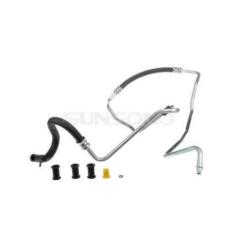 Sunsong Power Steering Return Line Hose Assembly P/N:3404068 Fits: Volvo C30 13-08, Volvo C70 13-06, Volvo S40 11-04, Volvo V50 11-05 - Image 1