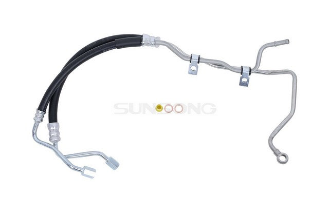 Sunsong Power Steering Hose Assembly P/N:3404074 Fits: Subaru Baja 06-03, Subaru Legacy 04-00, Subaru Outback 04-00 - Image 1