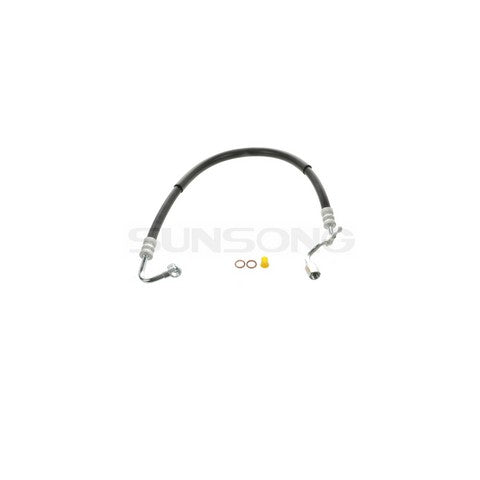 Sunsong Power Steering Pressure Line Hose Assembly P/N:3404090 Fits: Subaru Forester 2013, Subaru Impreza 14-08, Subaru Wrx 14-12, Subaru Wrx Sti 14-13 - Image 1