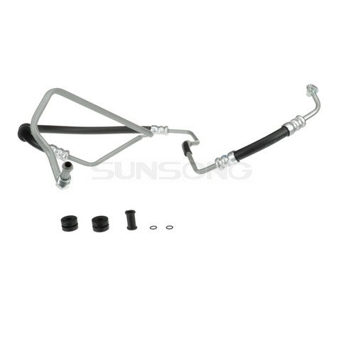 Sunsong Power Steering Pressure Line Hose Assembly P/N:3404104 Fits: Hyundai Genesis 11-09 - Image 1