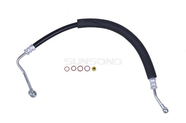 Sunsong Power Steering Pressure Line Hose Assembly P/N:3404122 Fits: Chevrolet Tracker 04-03, Suzuki Grand Vitara 05-01, Suzuki Vitara 2004, Suzuki Xl-7 06-02 - Image 1