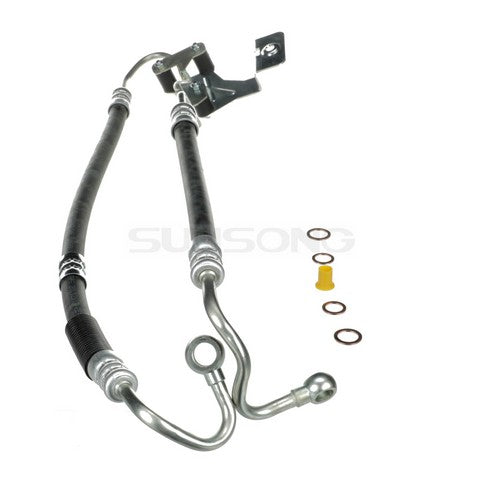 Sunsong Power Steering Pressure Line Hose Assembly P/N:3404130 Fits: BMW 325xi 2006, BMW 328i Xdrive 13-10, BMW 328xi 08-07, BMW 330xi 2006 - Image 1