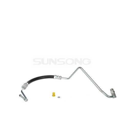 Sunsong Power Steering Pressure Line Hose Assembly P/N:3404133 Fits: Ford E-150 14-11, Ford E-250 14-11, Ford E-350 Super Duty 15-06, Ford E-450 Super Duty 16-04 - Image 1