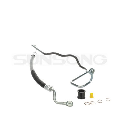 Sunsong Power Steering Pressure Line Hose Assembly P/N:3404144 Fits: Mitsubishi Outlander 06-04 - Image 1