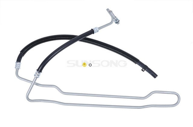 Sunsong Power Steering Return Line Hose Assembly P/N:3404158 Fits: Chevrolet Express 2500 14-03, Chevrolet Express 3500 14-03, Chevrolet Express 4500 2014, GMC Savana 2500 14-03, GMC Savana 3500 14-03, GMC Savana 4500 2014 - Image 1