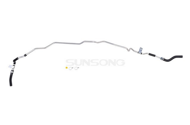 Sunsong Power Steering Return Line Hose Assembly P/N:3404170 Fits: Kia Optima 10-09, Kia Rondo 12-11 - Image 1