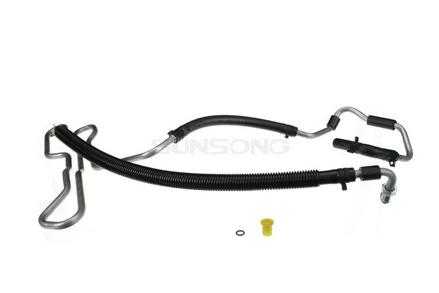 Sunsong Power Steering Return Line Hose Assembly P/N:3404183 Fits: Chevrolet Corvette 13-05 - Image 1