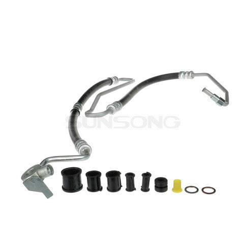 Sunsong Power Steering Pressure Line Hose Assembly P/N:3404188 Fits: Lexus Lx570 11-08, Lexus Lx570 18-13, Toyota Land Cruiser 11-08, Toyota Land Cruiser 20-13 - Image 1