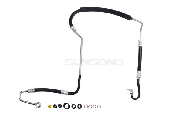Sunsong Power Steering Pressure Line Hose Assembly P/N:3404189 Fits: Mazda 3 09-07 - Image 1