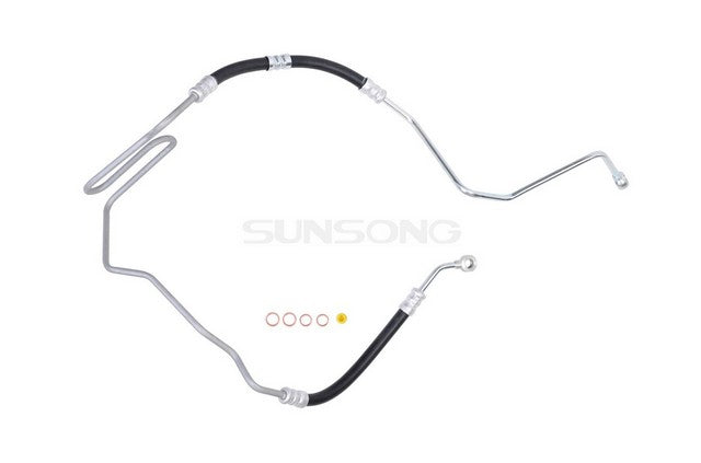 Sunsong Power Steering Pressure Line Hose Assembly P/N:3404194 Fits: Volkswagen Beetle 04-99 - Image 1