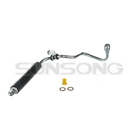 Sunsong Power Steering Pressure Line Hose Assembly P/N:3404205 Fits: Audi A4 05-02, Audi A4 Quattro 06-02, Audi A6 06-02, Audi A6 Quattro 06-02 - Image 1