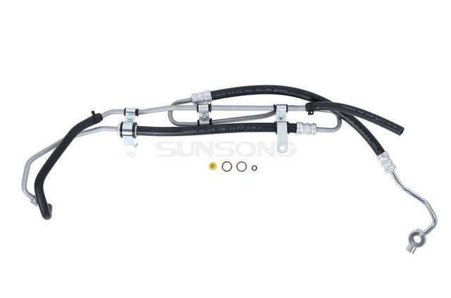 Sunsong Power Steering Hose Assembly P/N:3404253 Fits: Toyota Sequoia 2008, Toyota Tundra 13-10 - Image 1