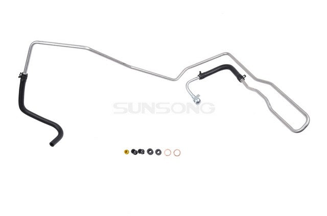 Sunsong Power Steering Return Line Hose Assembly P/N:3404257 Fits: Lexus Gs300 00-99 - Image 1