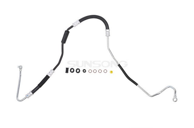 Sunsong Power Steering Pressure Line Hose Assembly P/N:3404267 Fits: Mazda 3 15-10, Mazda 3 Sport 13-10, Mazda 5 15-12 - Image 1