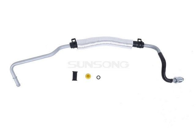 Sunsong Power Steering Return Line Hose Assembly P/N:3404298 Fits: Lexus Rx330 06-04, Toyota Highlander 07-04 - Image 1