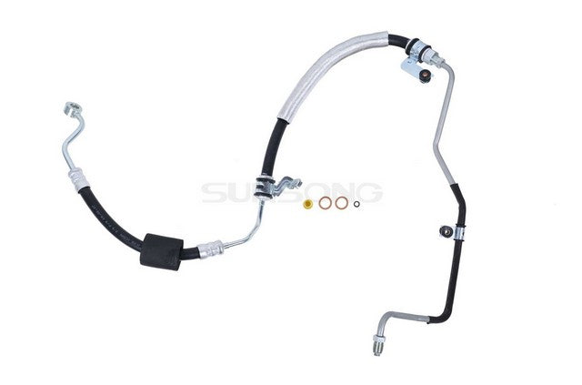 Sunsong Power Steering Pressure Line Hose Assembly P/N:3404334 Fits: Kia Forte 13-10, Kia Forte Koup 13-10, Kia Forte5 13-12 - Image 1