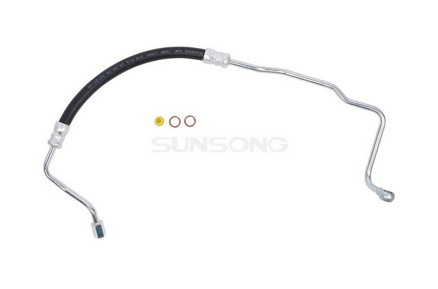 Sunsong Power Steering Pressure Line Hose Assembly P/N:3404342 Fits: Subaru Impreza 03-02 - Image 1