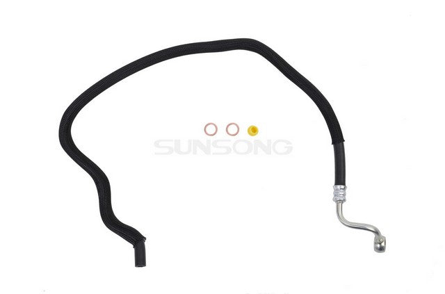 Sunsong Power Steering Return Line Hose Assembly P/N:3404357 Fits: Audi A6 11-06, Audi A6 Quattro 11-05, Audi S6 11-07 - Image 1