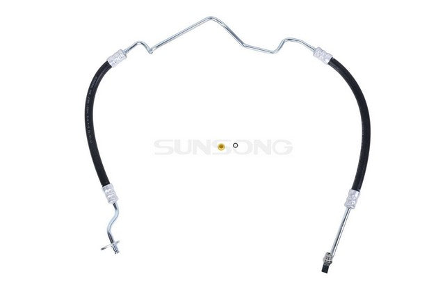 Sunsong Power Steering Pressure Line Hose Assembly P/N:3404366 Fits: Ford E-150 14-12, Ford E-250 14-12, Ford E-350 Super Duty 15-06, Ford E-450 Super Duty 16-11 - Image 1