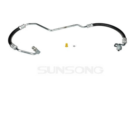 Sunsong Power Steering Pressure Line Hose Assembly P/N:3404367 Fits: Ford E-150 2011, Ford E-250 2011, Ford E-350 Super Duty 15-11, Ford E-450 Super Duty 16-11 - Image 1