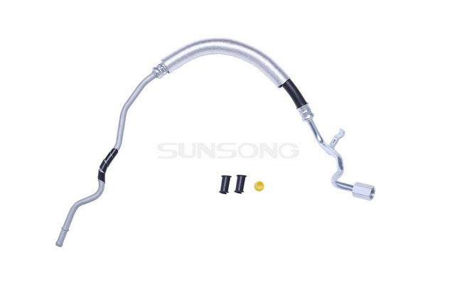 Sunsong Power Steering Return Line Hose Assembly P/N:3404377 Fits: Subaru Impreza 04-02 - Image 1