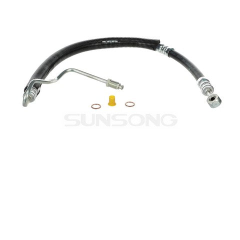 Sunsong Power Steering Pressure Line Hose Assembly P/N:3404395 Fits: BMW 535i 09-08, BMW 535i Xdrive 2009 - Image 1