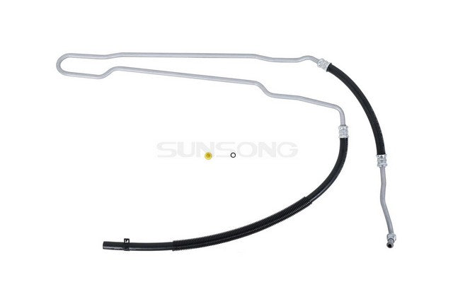 Sunsong Power Steering Return Line Hose Assembly P/N:3404442 Fits: Chevrolet Express 1500 02-98, Chevrolet Express 1500 1996, Chevrolet Express 2500 02-96, Chevrolet Express 3500 02-96, GMC Savana 1500 02-96, GMC Savana 2500 02-96, GMC Savana 3500 02-96 - Image 1