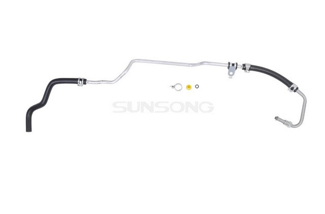 Sunsong Power Steering Return Line Hose Assembly P/N:3404516 Fits: Kia Sedona 12-08, Kia Sedona 2014 - Image 1
