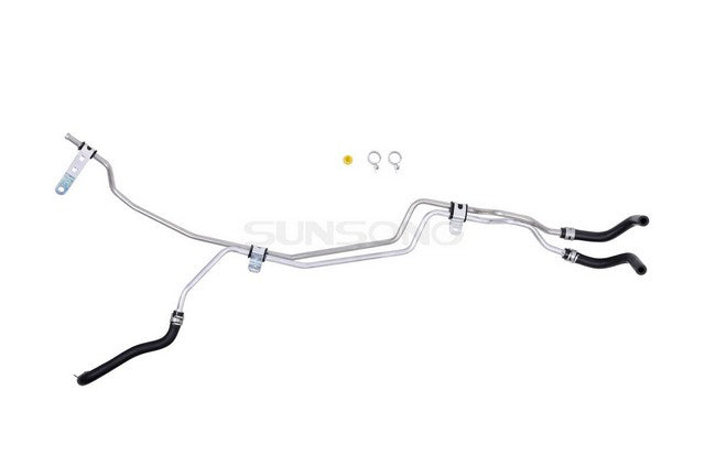 Sunsong Power Steering Return Line Hose Assembly P/N:3404522 Fits: Hyundai Entourage 08-07, Kia Sedona 10-06 - Image 1