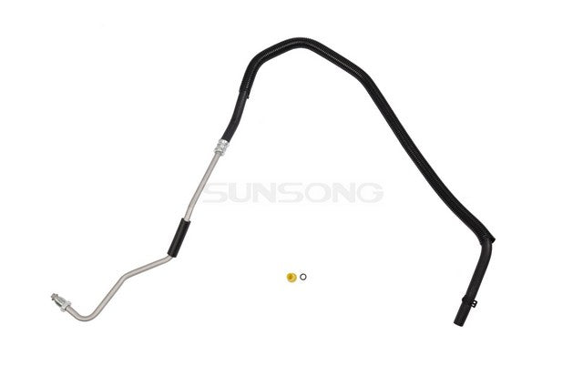 Sunsong Power Steering Return Line Hose Assembly P/N:3404532 Fits: Ford F-250 Super Duty 10-08, Ford F-350 Super Duty 10-08, Ford F-450 Super Duty 2008 - Image 1