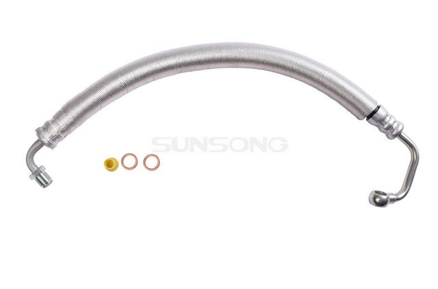 Sunsong Power Steering Pressure Line Hose Assembly P/N:3404568 Fits: Mercedes-benz E420 1995, Mercedes-benz E420 1997 - Image 1