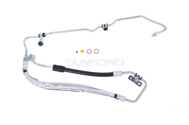 Sunsong Power Steering Pressure Line Hose Assembly P/N:3404601 Fits: Kia Sedona 2014 - Image 1